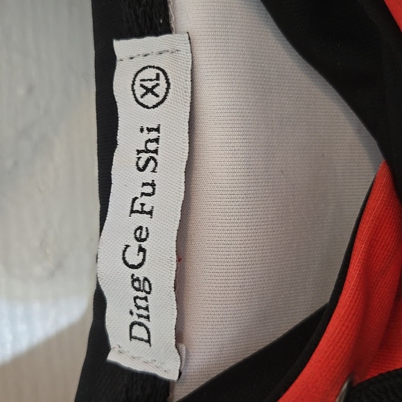 Festive Christmas Hoodie with Santa and Ornaments Front Pouch XL - Picture 4 of 5